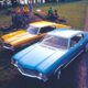 Chevrolet Chevelle de 1969, une orange et une bleue