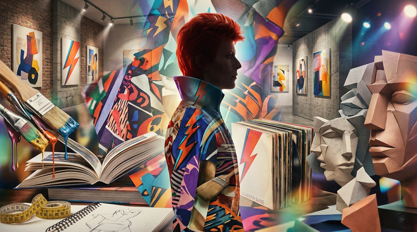 David Bowie, mode creation