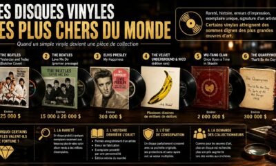 Les disques vinyles les plus chers du monde