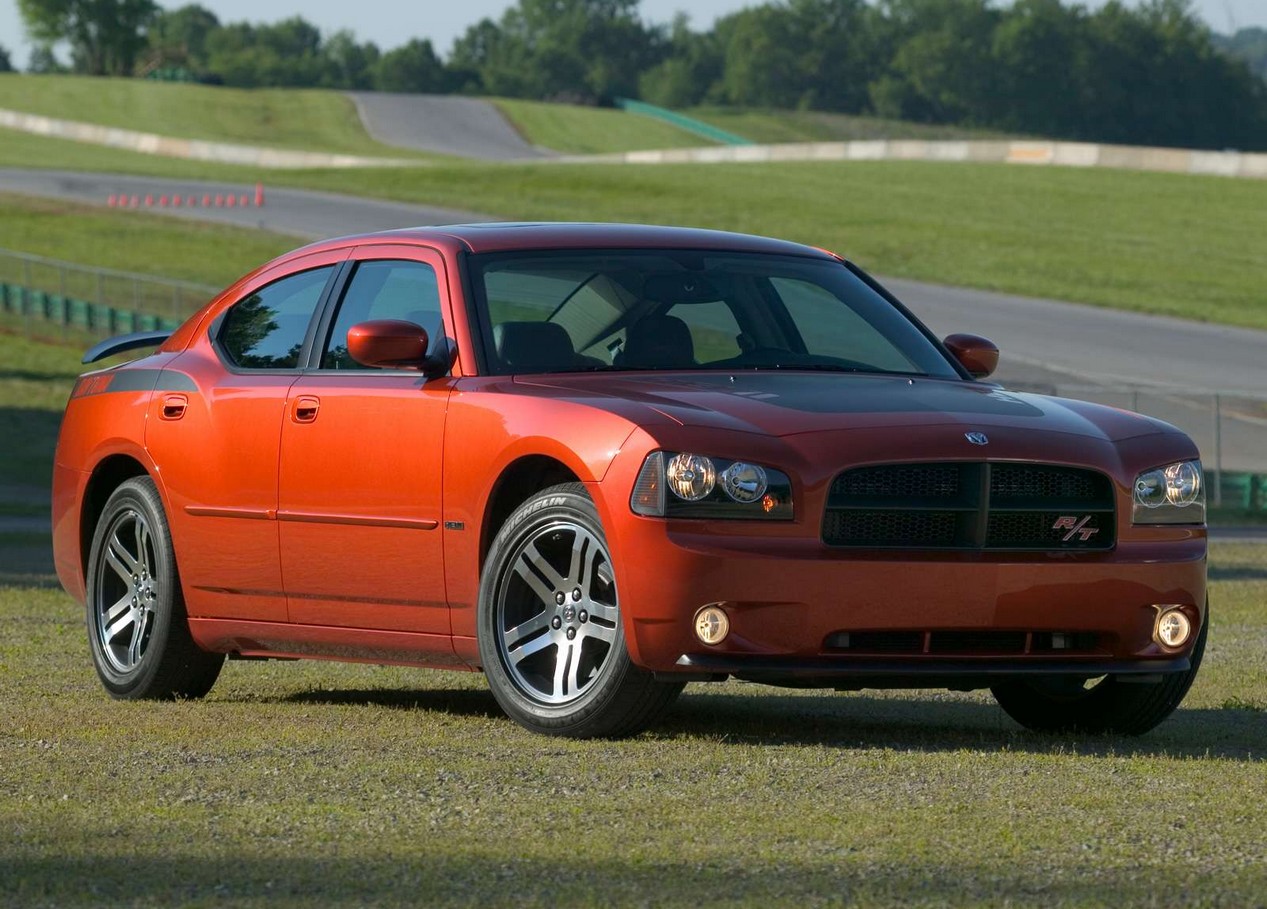 Dodge Charger modèle 2006 Daytona couleur orange