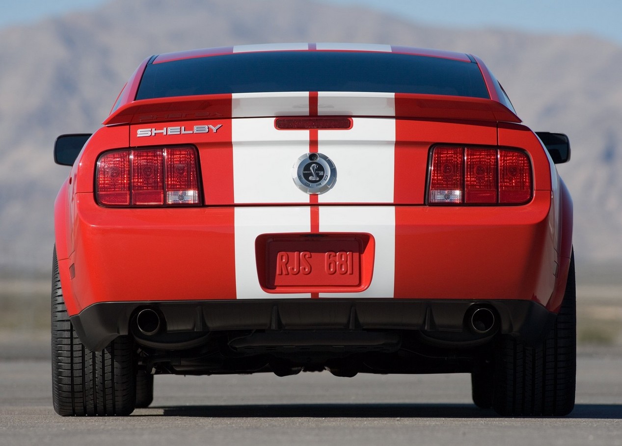 ford mustang shelby gt 500 version 5 2007 arriere