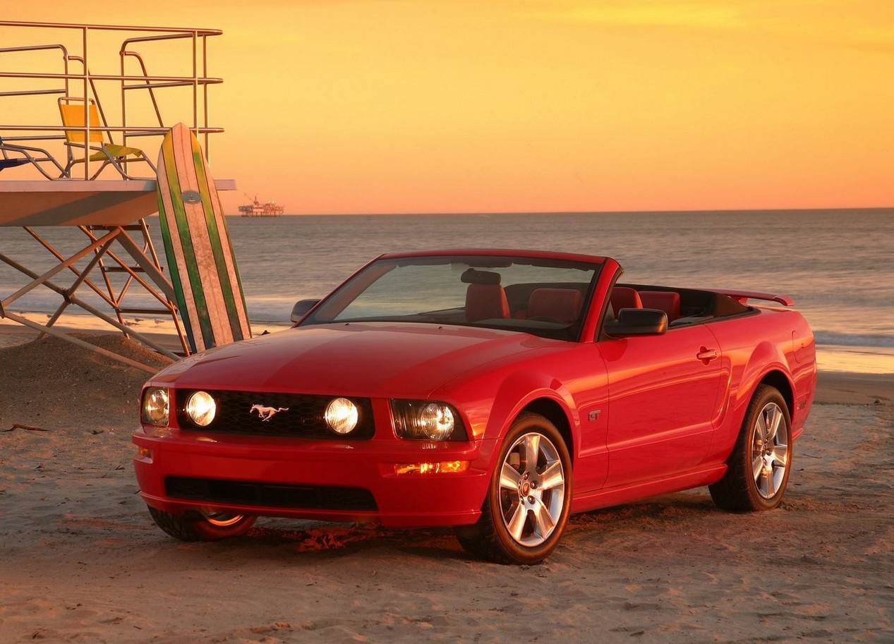 ford mustang version 5 convertible 2005