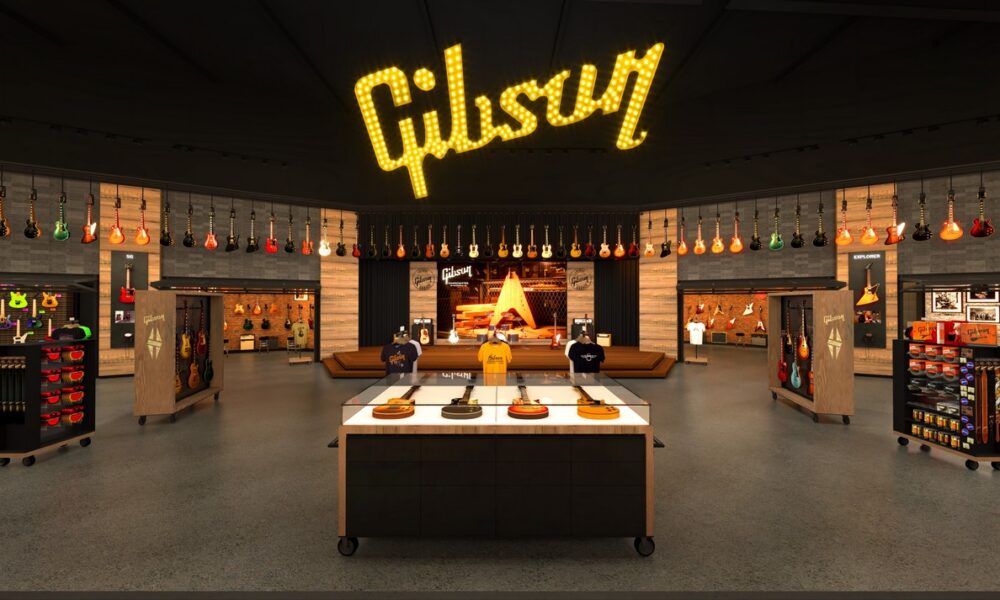 Gibson garage de Las Vegas ouverture en 2027