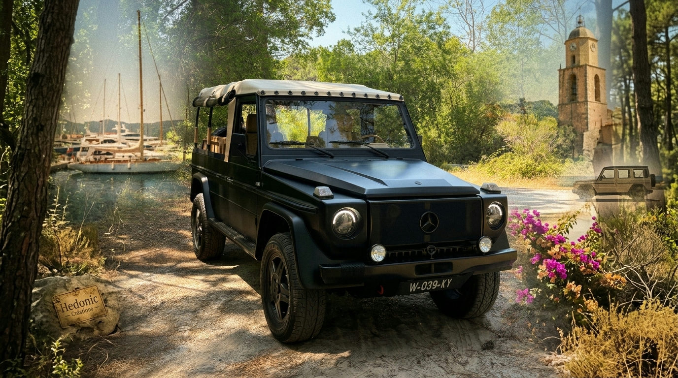 Hedonic, le préparateur français qui réinvente la Mercedes Classe G des années 90