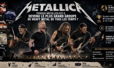 Rétrospective du groupe Metallica