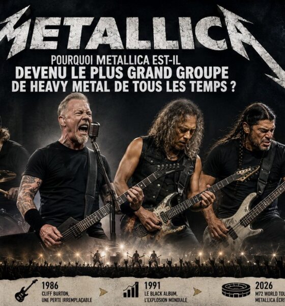 Rétrospective du groupe Metallica