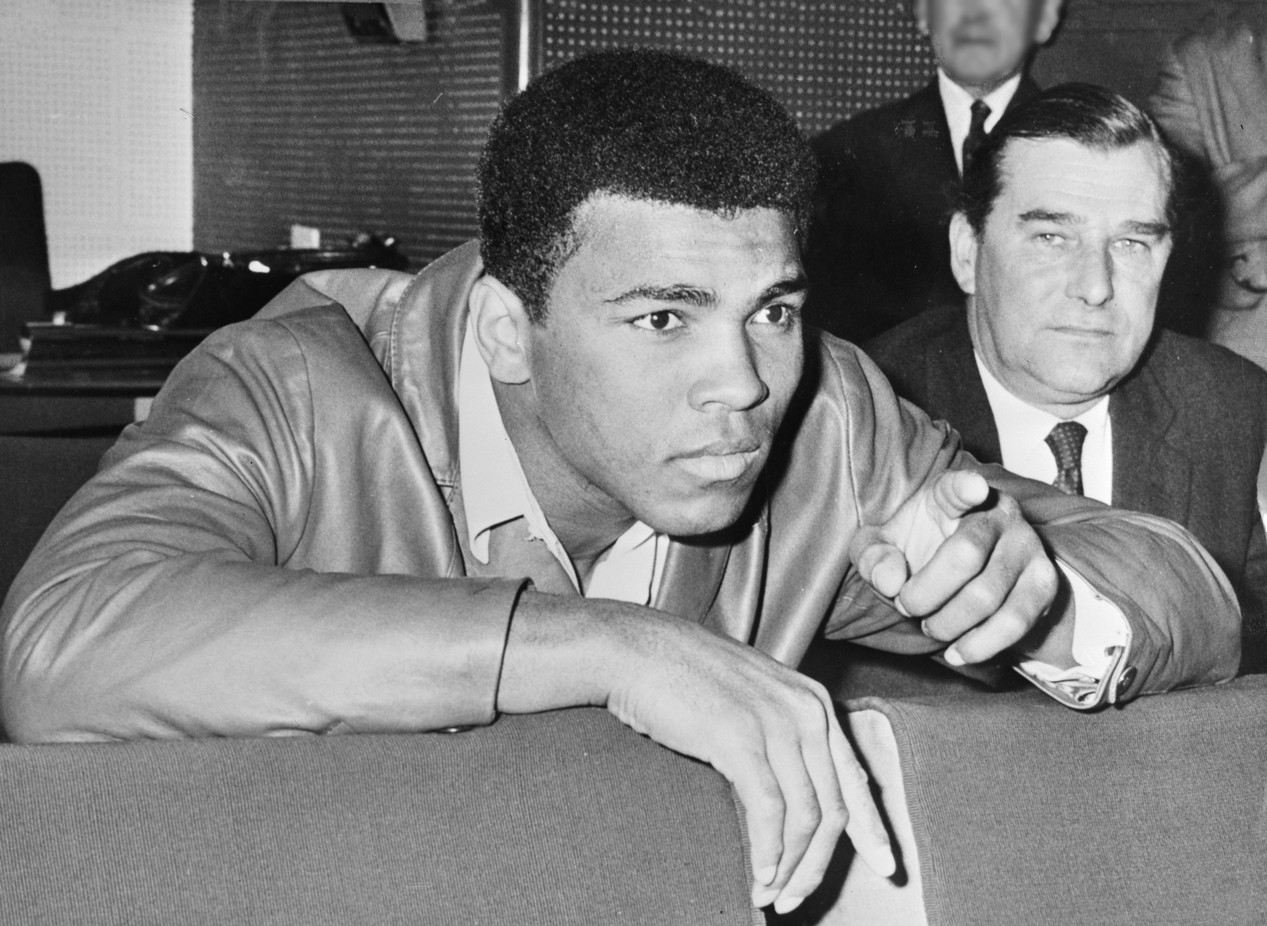 Le boxeur américain Muhammad Ali en 1966