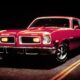 Pontiac GTO rouge de 1974