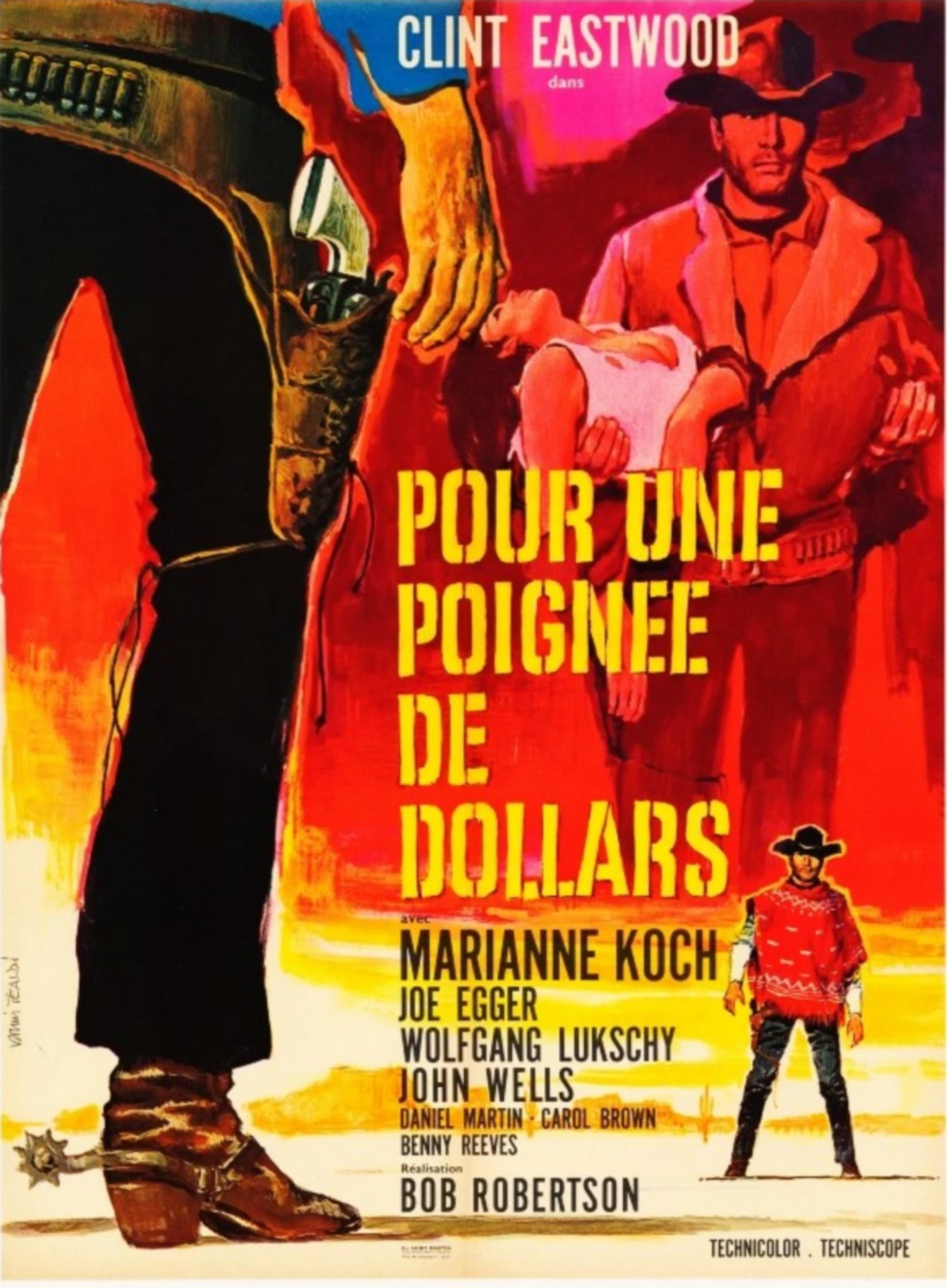 pour une poignee de dollars affiche