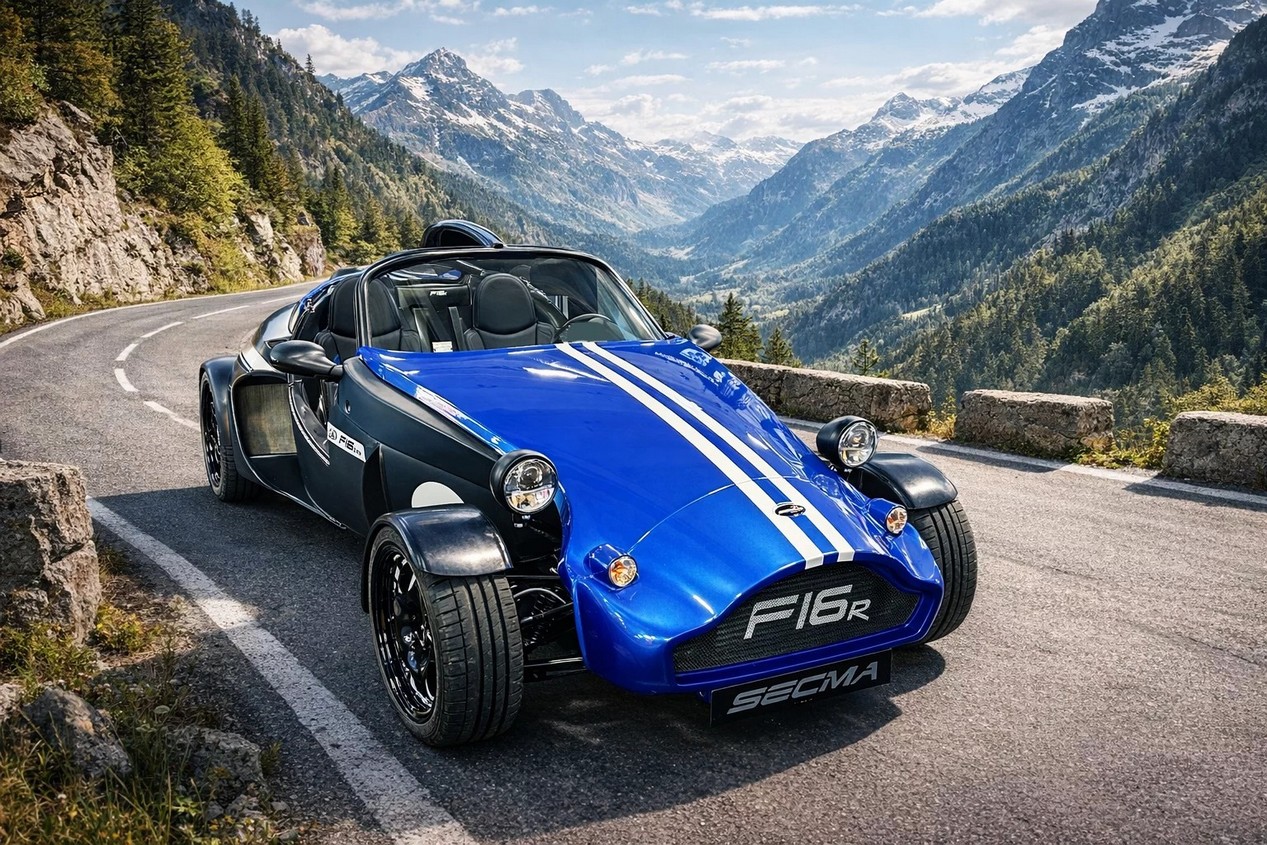 Nouvelle voiture de la marque française Secma : la Secma F16 Rétro modèle 2026