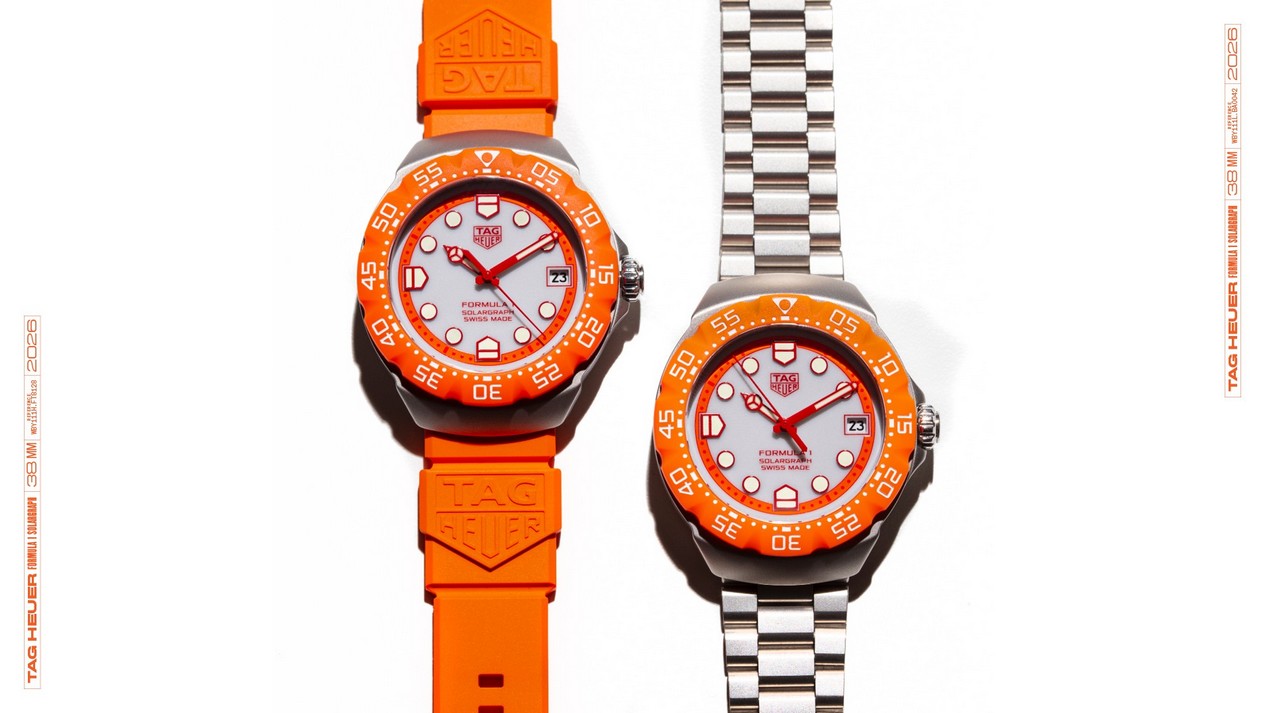 Montre Tag Heuer Formula 1 Solargraph orange