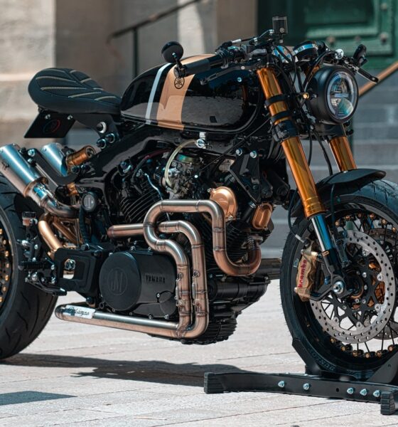 Moto Yamaha XV 1000 TR1 de 1982 préparée par Jerem Motorcycles