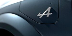 Alpine A290 zoom logo
