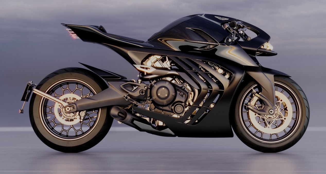 Moto Aston Martin Brough Superior AMB 002 Roadster 2027
