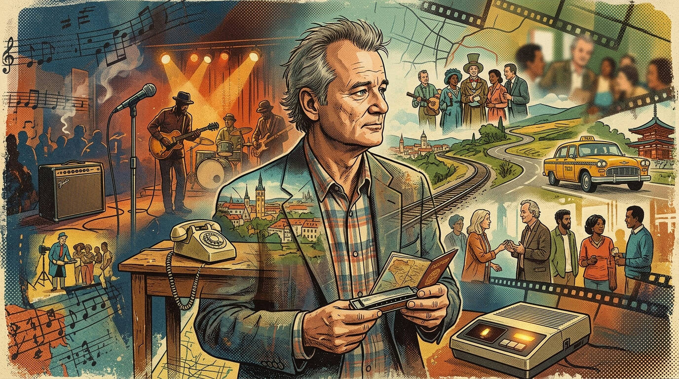 Bill Murray : blues, voyages et cameos, un pivot de carrière fascinant