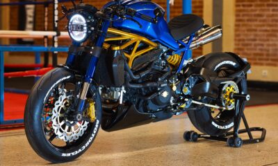 Ducati Monster 821 Icon préparée par l'atelier Jerem Motorcycles