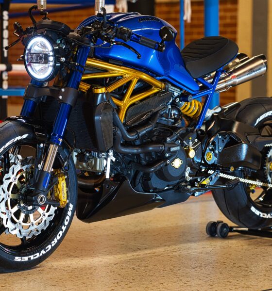 Ducati Monster 821 Icon préparée par l'atelier Jerem Motorcycles