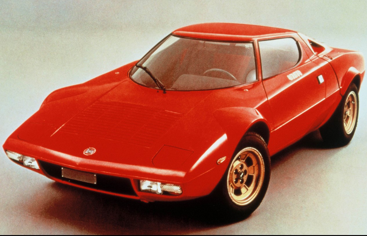 Lancia Stratos Stradale de 1973 couleur rouge