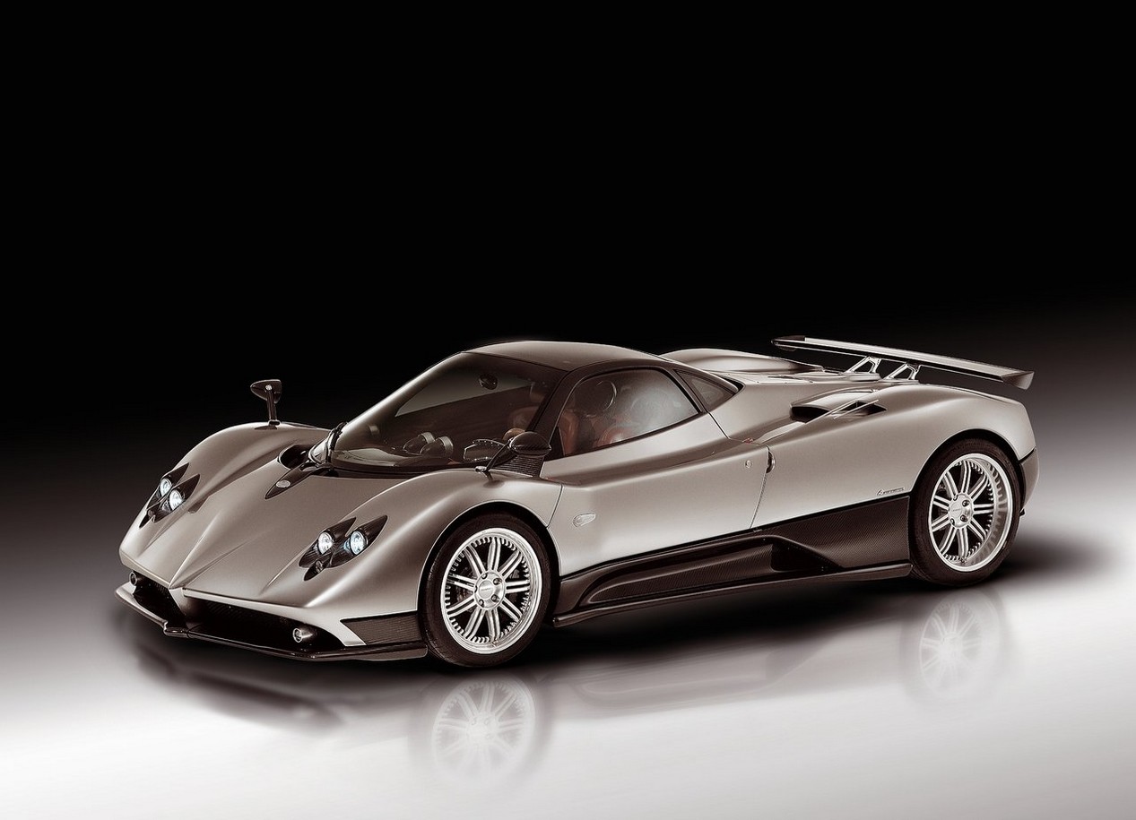 Pagani Zonda F de 2005 grise