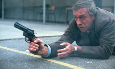 L'acteur français Yves Montand dans le film d'Alain Corneau POLICE PYTHON 357