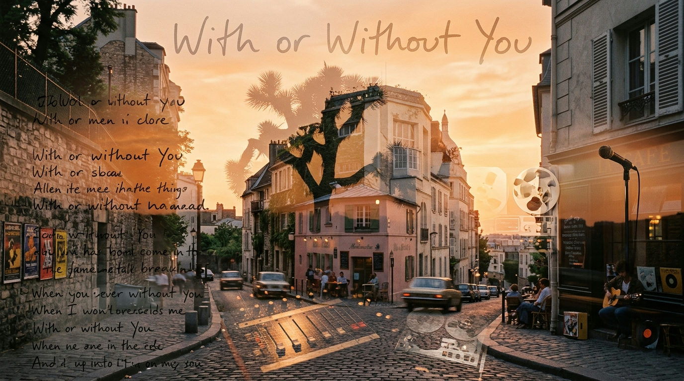 U2 With or Without You : paroles, sens et secrets de studio