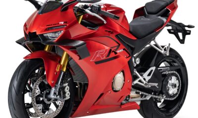 Nouvelle moto ZXMOTO 500RR modèle rouge de 2026