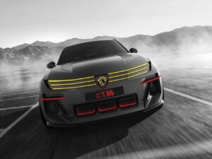 Peugeot E T16 calandre