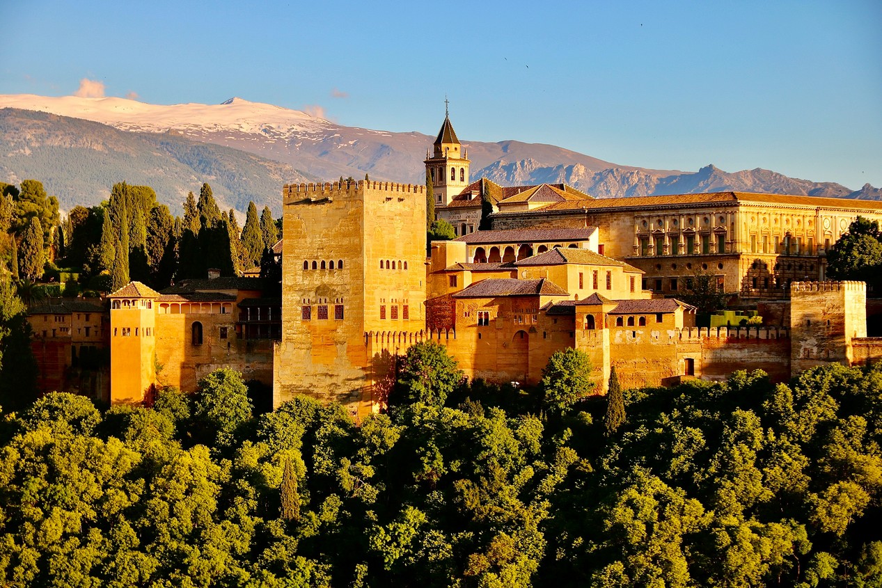 Alhambra de Grenade en Espagne Andalousie
