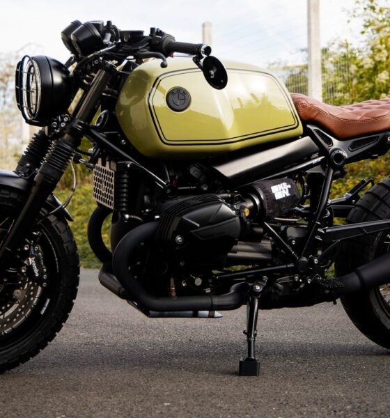 Moto Bmw R nine T Pure Classic Heritage préparée par FCR ORIGINAL