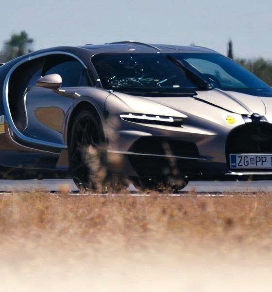 Bugatti Tourbillon sur circuit en Espagne