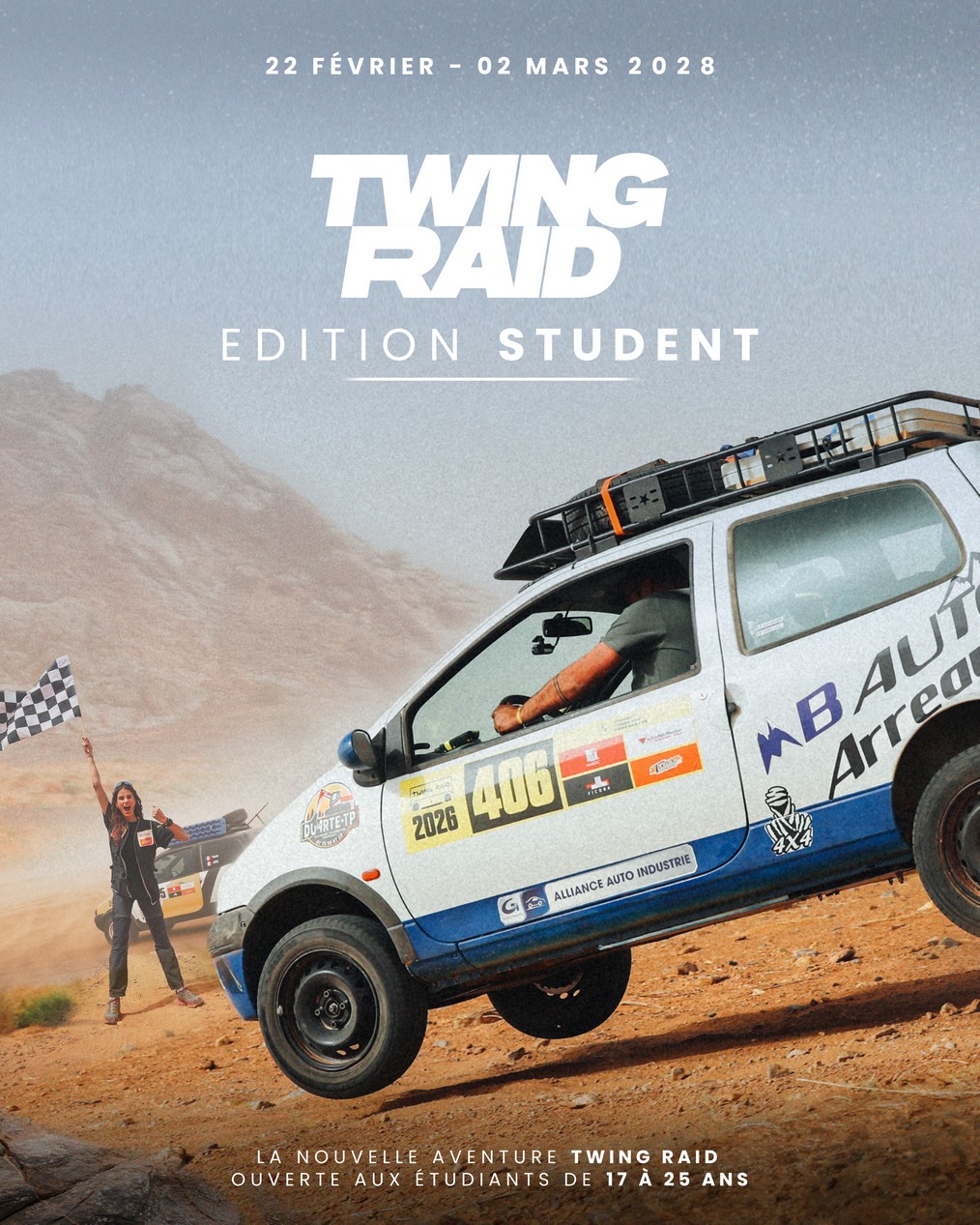 Twing Raid Student 2028 affiche