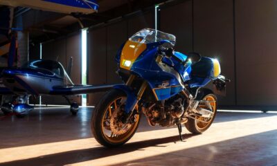 Nouvelle moto Yamaha XSR 900 GP 2027 nouveau coloris Legend Blue